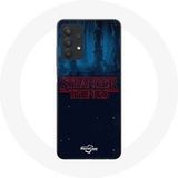 Maniacase Hoesje voor Samsung galaxy A32 5G Stranger Things seizoen 2 logo