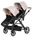 StarTech Dubbele kinderwagen - Zit- en ligpositie - Beide zijden bruikbaar - Opvouwbaar - Schokdemping - Khaki