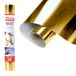 Siser Easy Puff Metallic Vinyl om op te strijken, goud, 50 x 30 cm, 3D-effect met metallic afwerking, compatibel met snijplotters