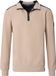 CASAMODA Half Zip Sweat Beige - Maat L - Heren