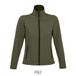 SOL'S Women's Softshell Zip Jacket Race L838 - Army - M