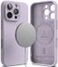 Ringke Silicone Magnetic Hoesje Geschikt voor Apple iPhone 16 Pro | Compatibel met MagSafe | Back Cover met Magneet | Zacht Siliconen | Slank Design | Paars
