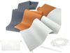 time4blinds - Verticale Jaloezie Vervangingslamellen - Set inclusief 1 lamel, gewicht, hanger en bodemketting - breedte 89mm - lengte 2120mm - Blauw