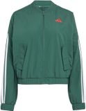 Adidas Sport W 3S Wv Wb Wc Sweatshirt - Vrouwen - Groen - Maat M