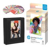 HP Zink 50 vellen premium fotopapier plakfolie 5,3 x 3,4 mm