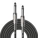 Stagg SGC6 6m Hoge Kwaliteit Instrument Kabel Telefoon-Telefoon Plug, Zwart