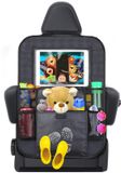 SANJICHA Auto Achterbankbeschermer voor Kinderen, 1 Stuk Autostoel Organizer met 12,5 Inch Tabletvak, Waterdichte Auto Achterbank Organizer voor Kinderen