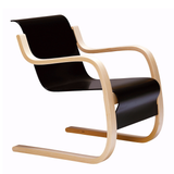 Artek Armchair 42 Natural Black