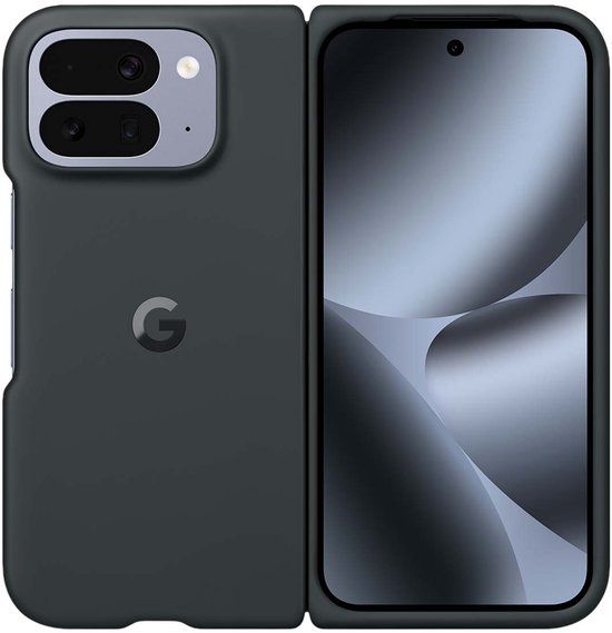 Google Hoesje geschikt voor Google Pixel 10 Pro Fold - Flexibel Siliconen Ecologisch Design, Grijs