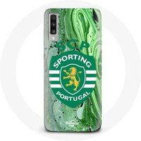 Maniacase Samsung Galaxy A70 Hoesje SCP Sportief Portugal Groen