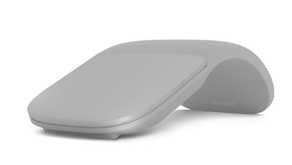 Microsoft Surface Arc Mouse - Zilver - Bluetooth