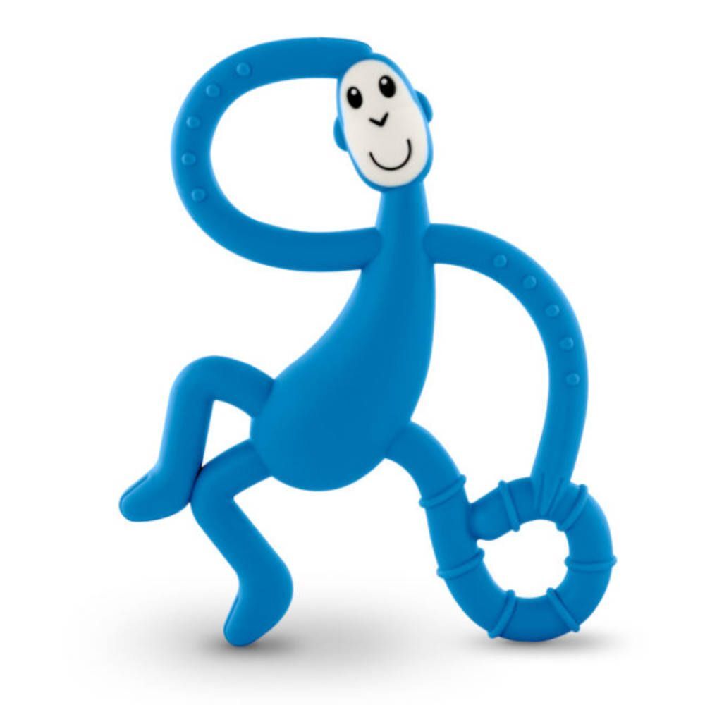 Matchstick Monkey Dancing Bijtring Lichtblauw 1 stuk