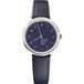 Mondaine Helvetica MH1.R1240.LD Dameshorloge 33mm Blauw Leer Saffierglas