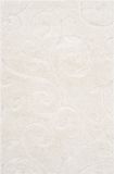 Safavieh Florida Shag SG455 Vloerkleed, Creme & Creme, 99 x 160 cm