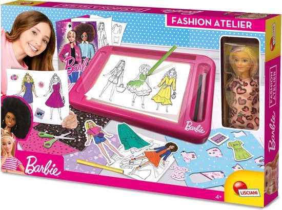 Lisciani Barbie Fashion Atelier met pop
