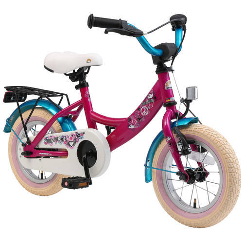 bikestar Classic kinderfiets 12 inch paars