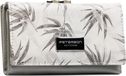 Peterson Portefeuille femme cuir+PU PTN PX23-1-NPK-4580 Blanc