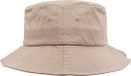 Flexfit Urban Classics Flexfit Twill Bucket Hat Vissershoed Beige