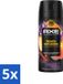 Axe 5 x Deodorant Peach Infusion 150 ml