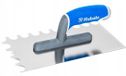 Kubala Masterline XL Spatule en acier inoxydable avec dents semi-circulaires et manche ergonomique