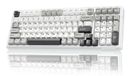 AULA EPOMAKER AULA F99 Mechanisch Toetsenbord - Wit/Blauw - QWERTY - USB + RF Wireless + Bluetooth - RGB