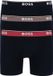 HUGO BOSS Power boxer briefs (3-pack) - heren boxers normale lengte - blauw met gekleurde tailleband