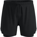 Odlo Zeroweight 5in 2in1 Hardloopshorts Heren-zwart, Maat XXL