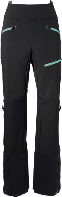 VAUDE Women&#39;s Monviso Softshell Pants II / black / Dames / 38 / 2022