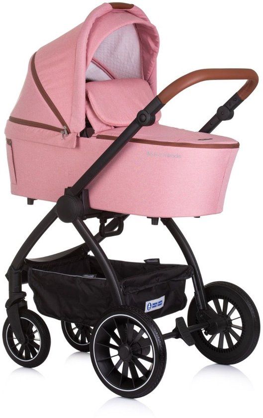 Chipolino Prestige 3-in-1 Kinderwagen - Marshmallow Roze