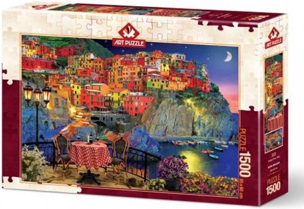 Art Puzzle Cinque Terre Puzzel 1500 Stukjes