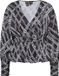 faina Blouse zwart wit