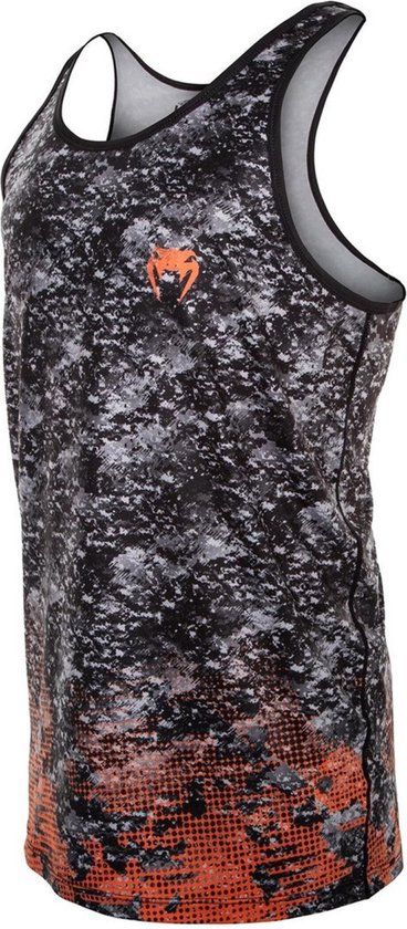Venum Dry Tech Tramo Tanktop - Zwart/Oranje - Maat XL - Heren