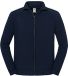 Fruit of the Loom Iconic Premium Sweat Veste Bleu Profond 3XL