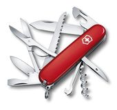 Victorinox Taschenmesser Huntsman (15 Funktionen, Schere, Holzsäge, Korkenzieher, Kapselheber, Drahtabisolierer)