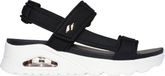 Skechers UNO SUMMER STAND2 Sandalen voor dames, Zwart Nylon Trim, 40 EU