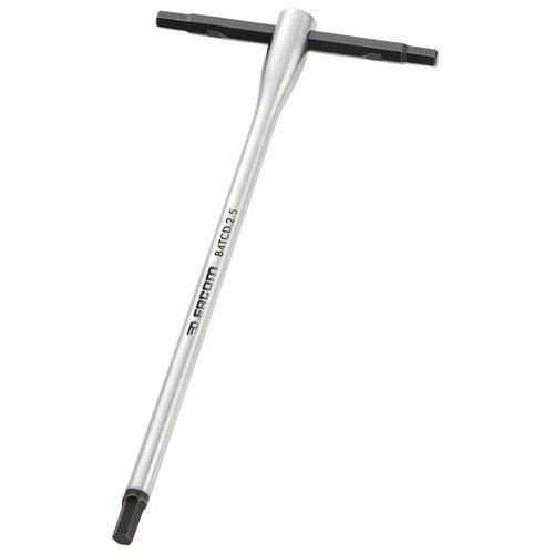 T-inbussleutel met verschuifbare dwarsstang - 2.5 mm