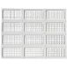 Nicoll - Grille de ventilation contre-cloison