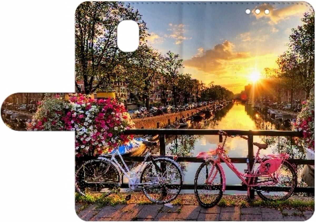 B2Ctelecom Samsung Galaxy J5 2017 Uniek Hoesje Amsterdamse Grachten - 8718894410370