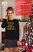 Bellatio Decorations Foute kersttrui/sweater voor dames - Hohoho diamanten cadeau - zwart - glitter goud M