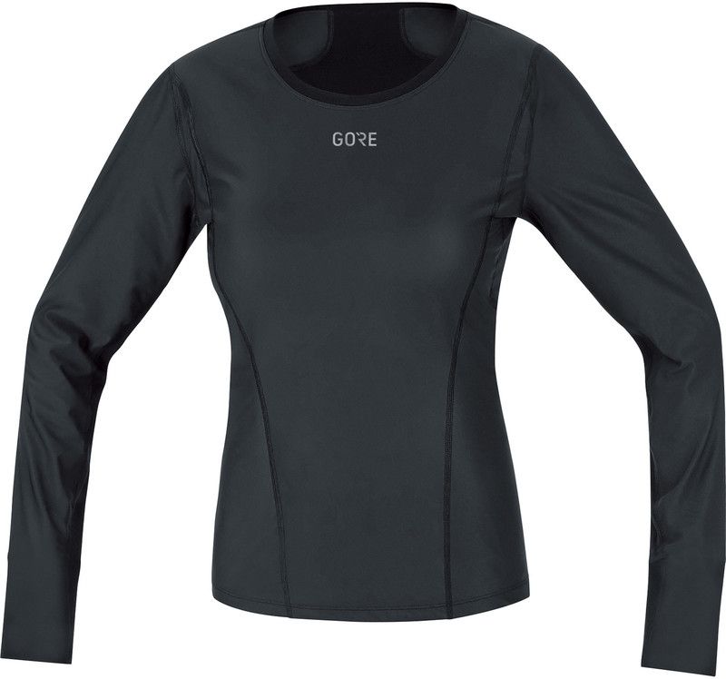 Gore Wear M Gore Windstopper Base Layer Long Sleeve Shirt Women - black