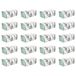 OFFICE PRODUCTS ZZ vouwhanddoeken, recycling, zuinig, voor kantoor, thuis, voor de badkamer, voor het toilet, universeel, efficiënt, absorberend, 1-laags, 4000 vellen, 20 stuks, groen