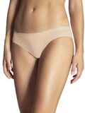 CALIDA Dames Slips Natural Comfort Effen Katoen/Elastaan Roze XXS