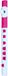 Nuvo N430TWPK Toot Trim Geleverd met tas, Wit/Roze