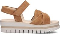 Gabor 622.1 Sandalen - Dames - Camel - Maat 38