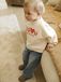 VERTBAUDET Vanilla Babyset with Sweater and Wide Jeans