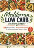 Mediterran Bookmundo Mediterran Low Carbaus dem Airfryer