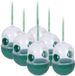 Benson Wespenvangers / wespenvallen - 6x stuks - groen - 12 x 8 cm - tuin / camping