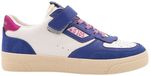Merkloos Damestrainers 0-105 Blauw Wit Roze Leer Synthetisch Suède Rubber Lage Sneakers Vrouwen Herfst/Winter 2023