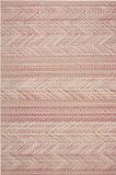 Safavieh Bright & Modern Indoor/Outdoor Geweven Vloerkleed, Montage Collectie, MTG181, Roze & Multi, 122 X 183 cm