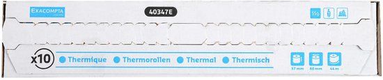 Exacompta 60x Rollen voor bankterminals & kastickets